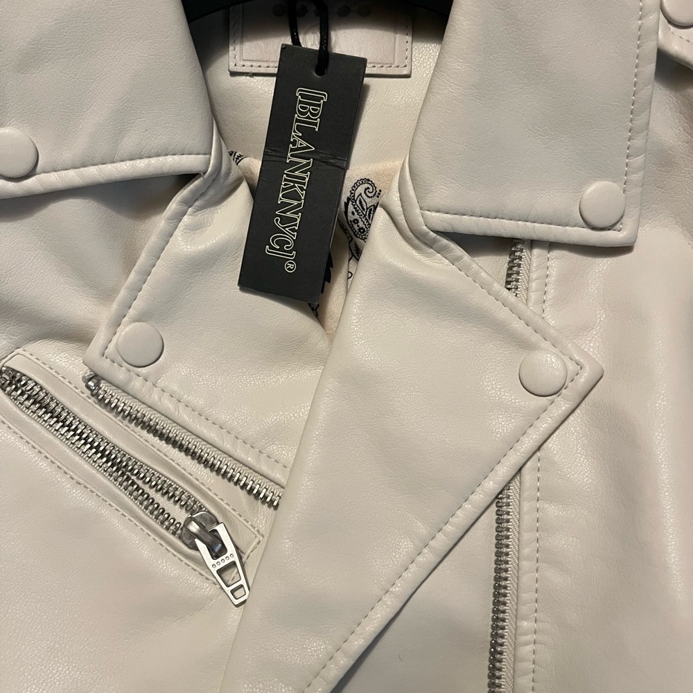 Blank NYC Women's Cream Jacket
